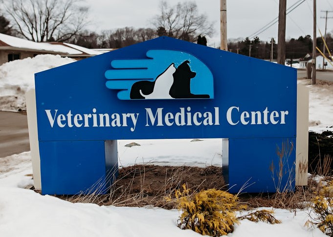 Veterinary Medical Center Sign
